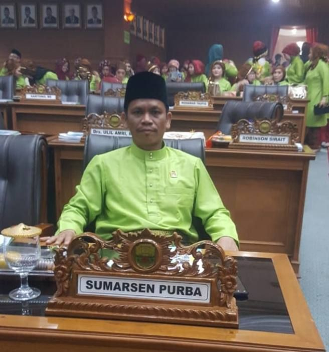 Anggota DPRD Muaro Jambi Sumarsen Purba