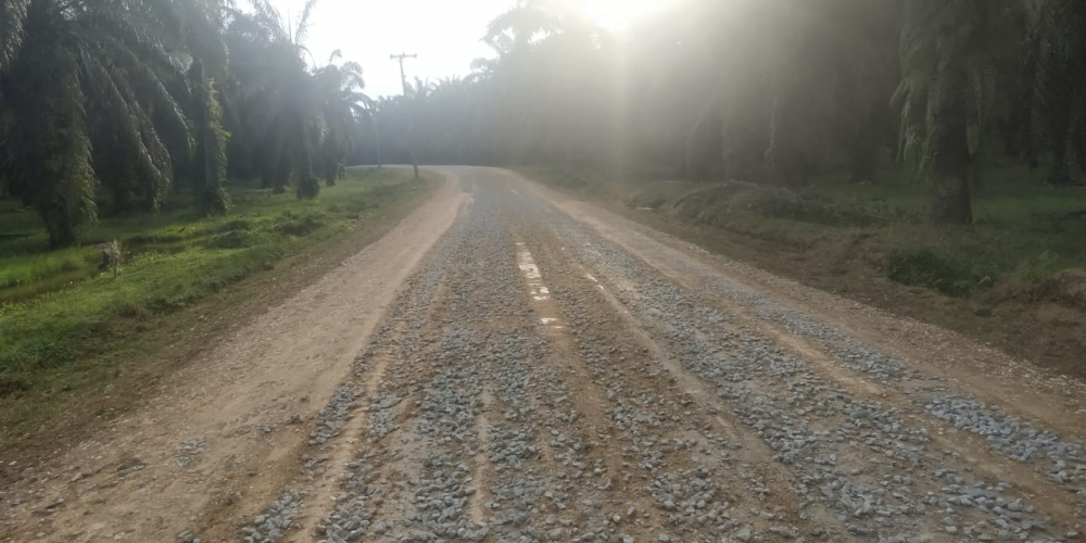 Proyek Pengerasan Jalan yang menjadi sorotan berbagai pihak