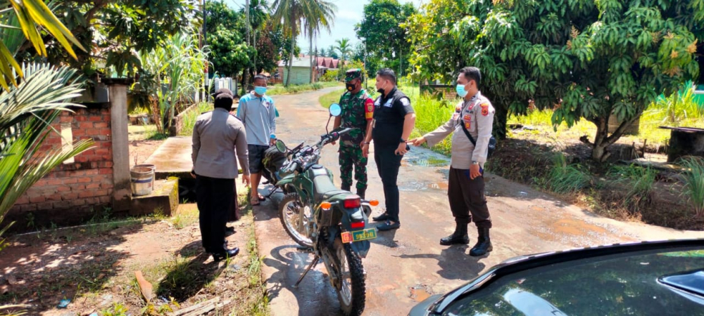 Reskrim Polsek Kumpe Ulu Turun ke TKP Percobaan Penculikan